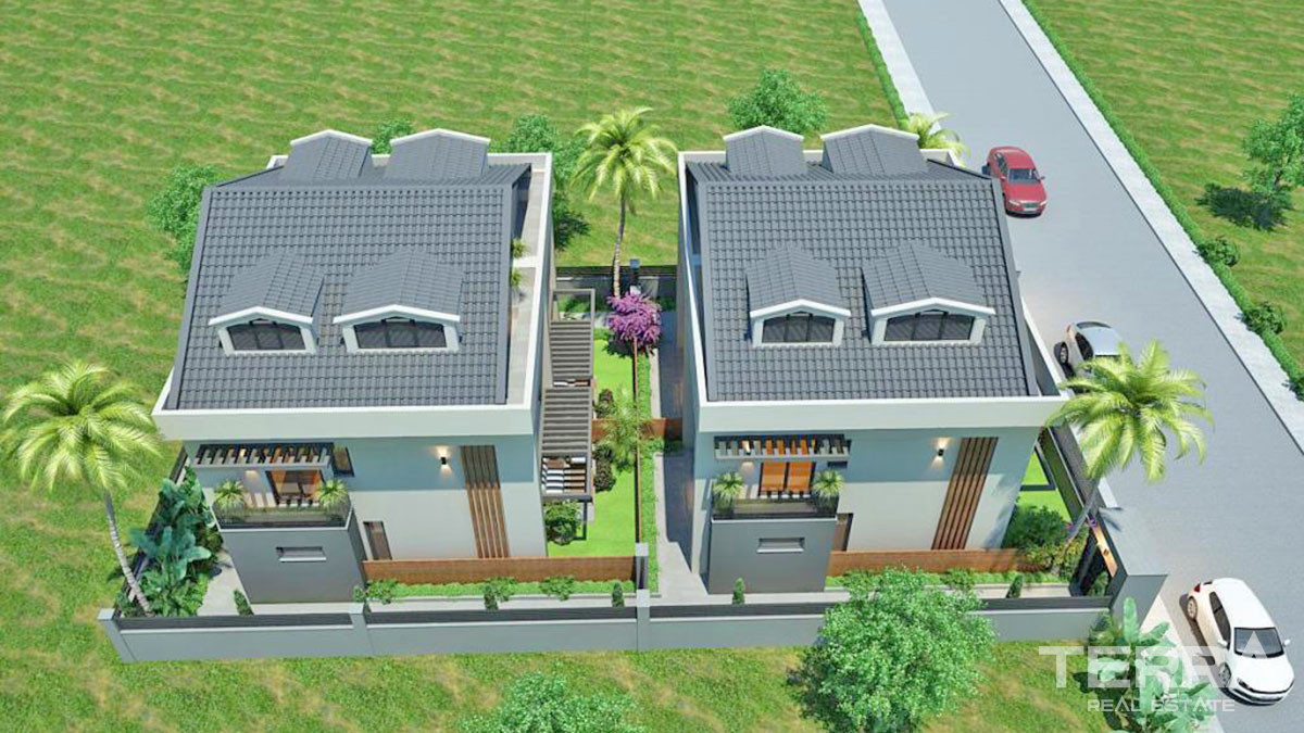 Partial Sea View Villa Close to Marina in Fethiye, Turkey - 53125
