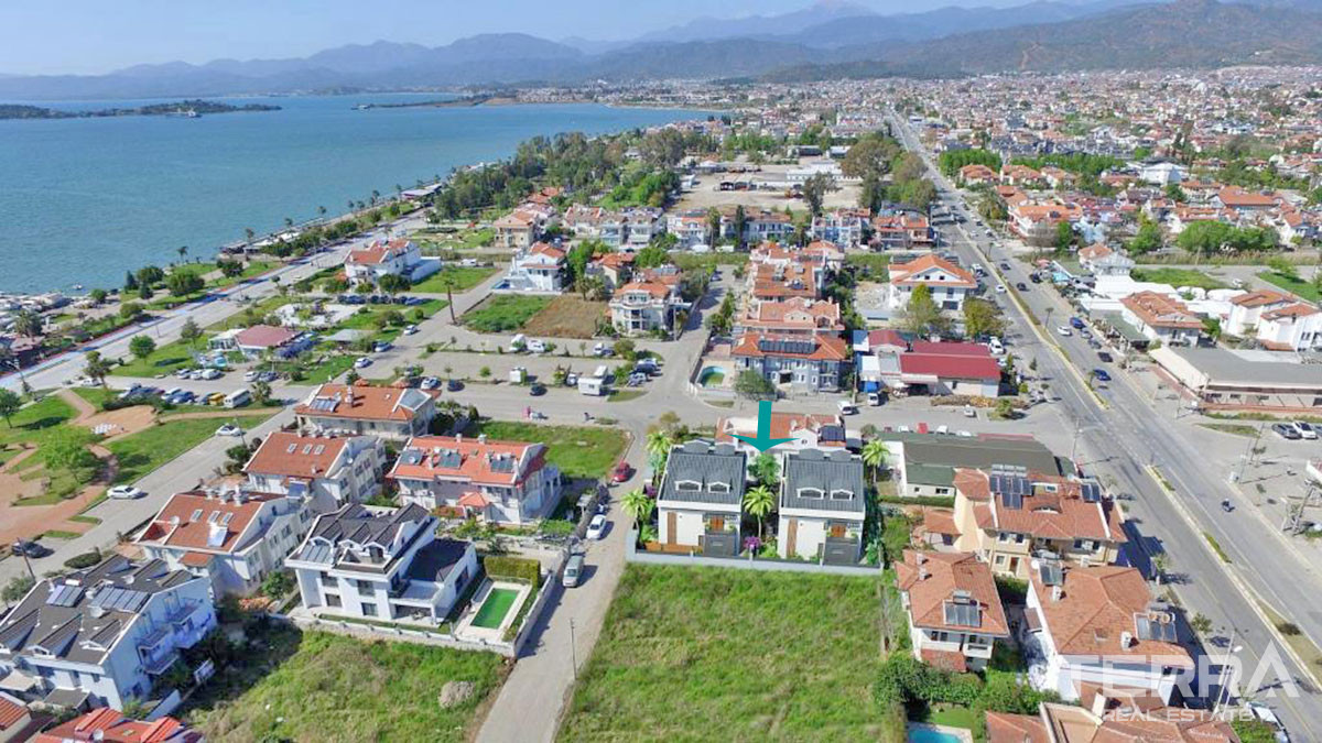 Partial Sea View Villa Close to Marina in Fethiye, Turkey - 53126