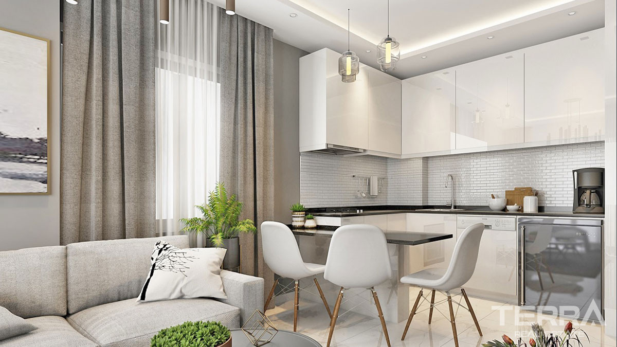 Affordable Apartments in Oba Alanya with Amenities in the Complex - 53118
