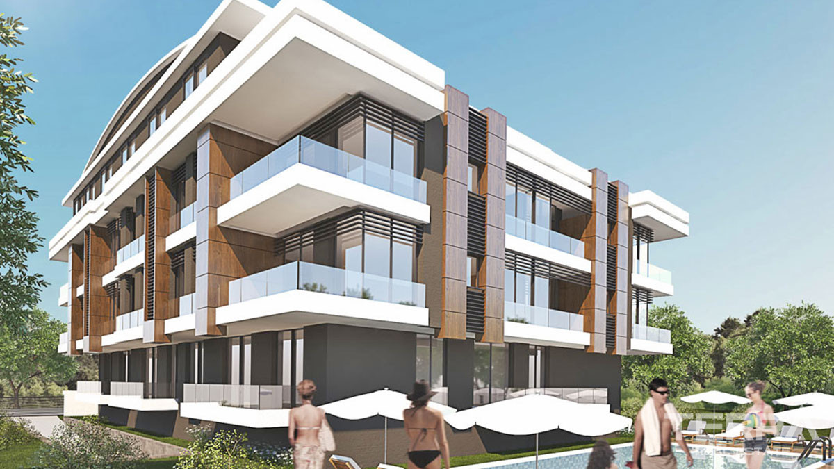 Bargain Apartments in Antalya Konyaaltı with Mountain View - 53245