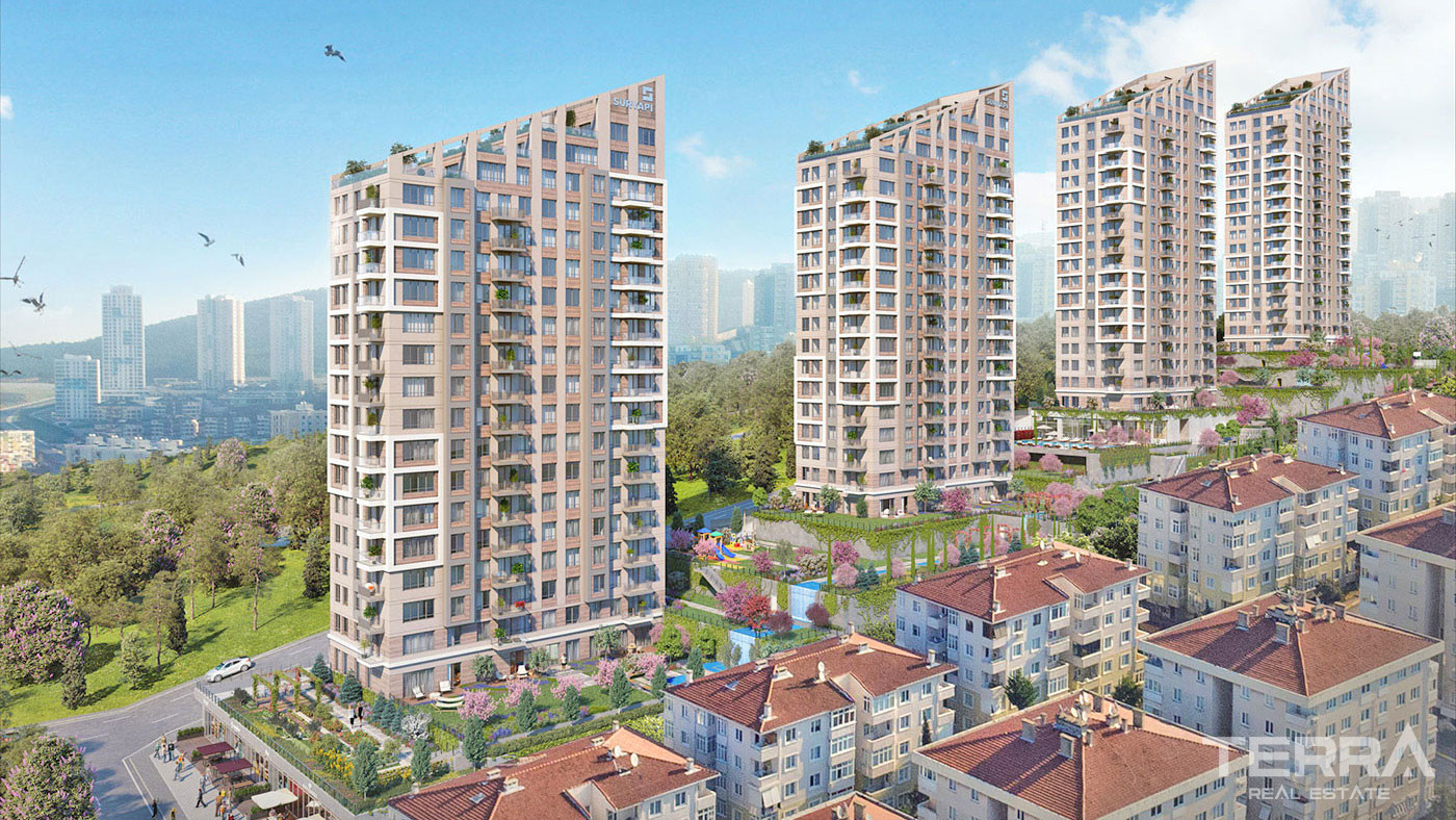 Maltepe Istanbul Apartments with Marvelous Sea and City Views - 53473