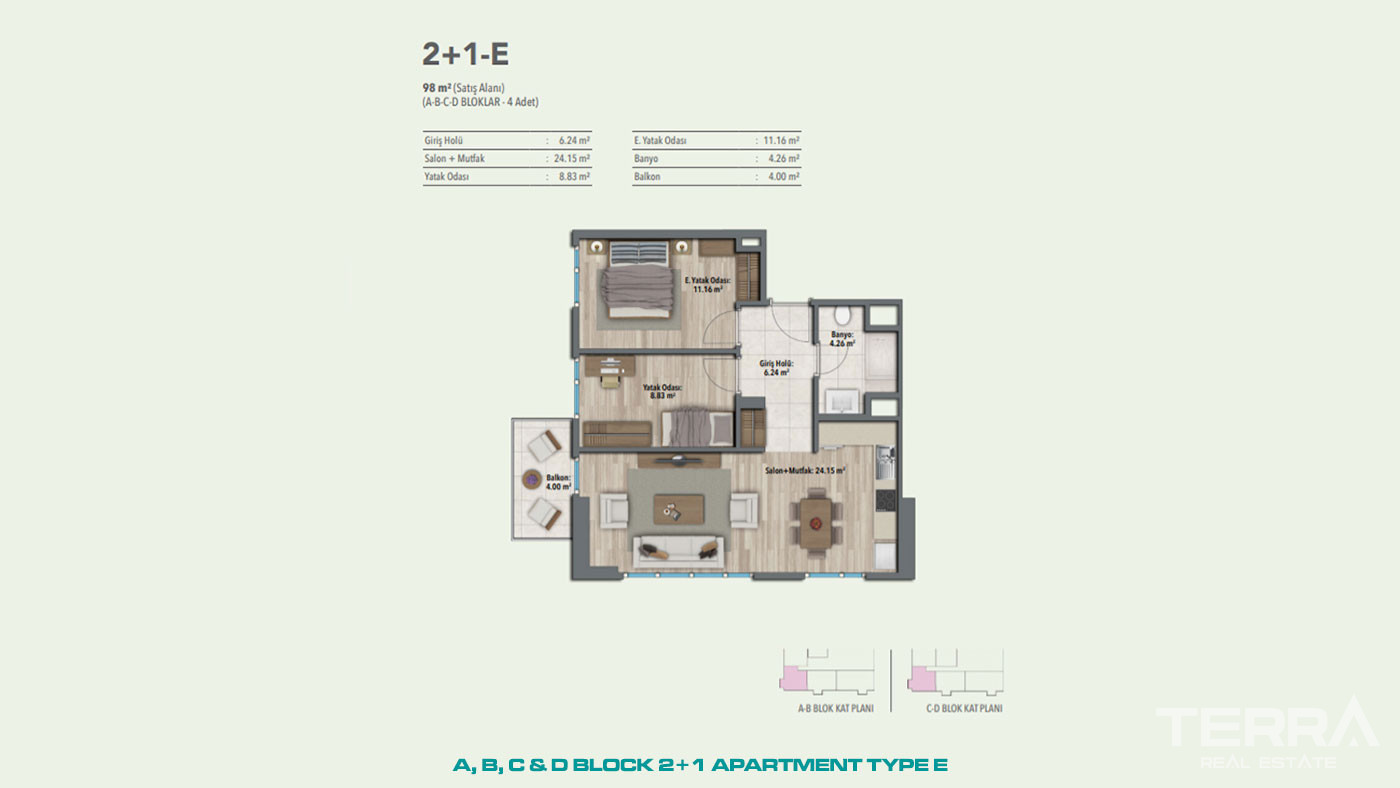 Maltepe Istanbul Apartments with Marvelous Sea and City Views - 53488