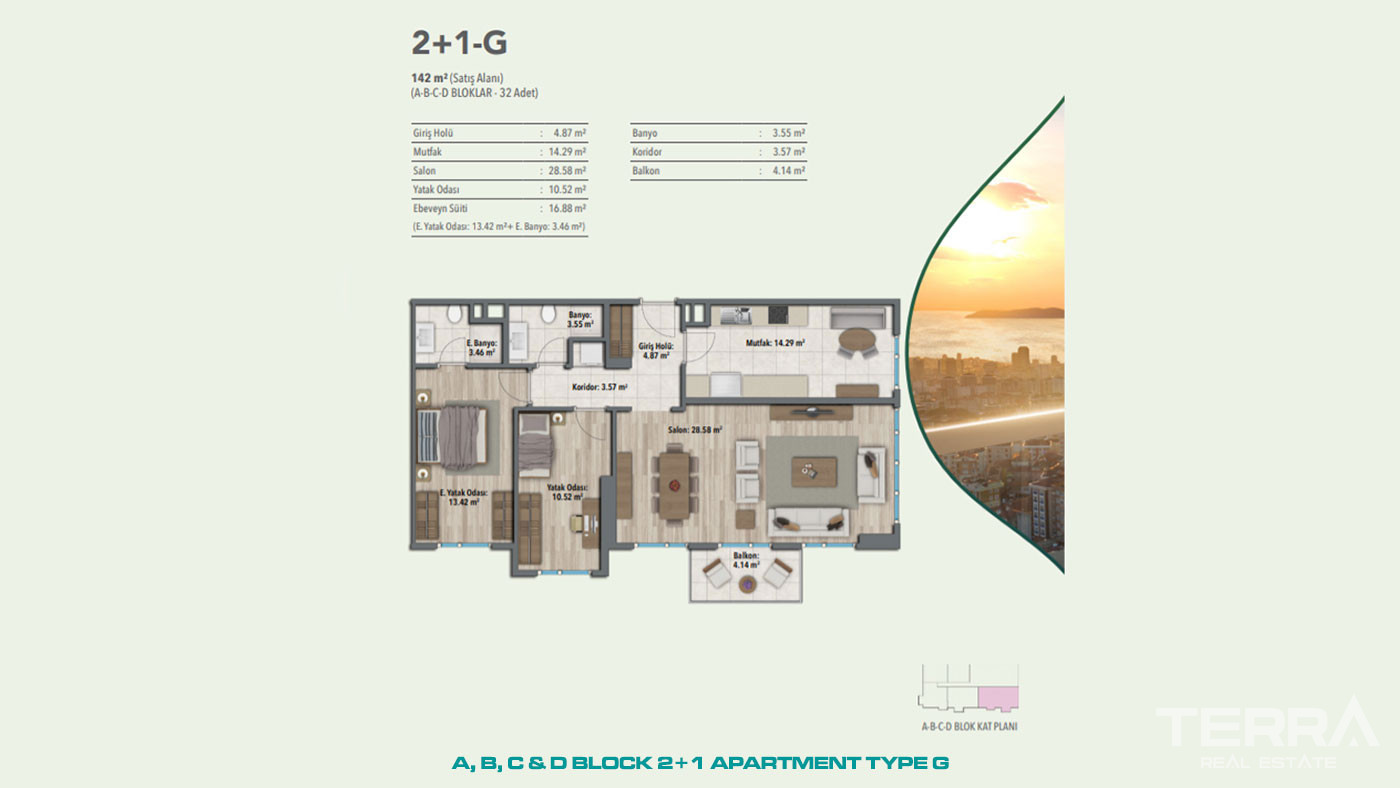 Maltepe Istanbul Apartments with Marvelous Sea and City Views - 53490