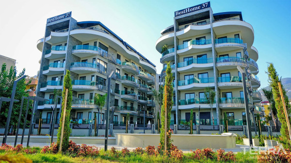 Lejligheder med Havudsigt i Alanya Centrum kun 150 m fra Stranden