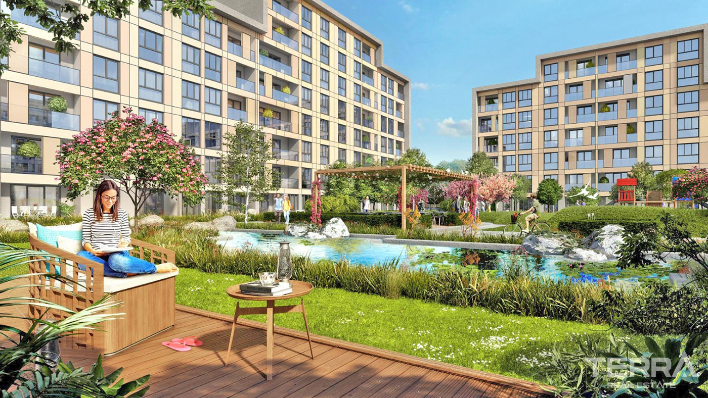 Istanbul Apartments Suitable for Investment in Muhit Sancaktepe - 53905