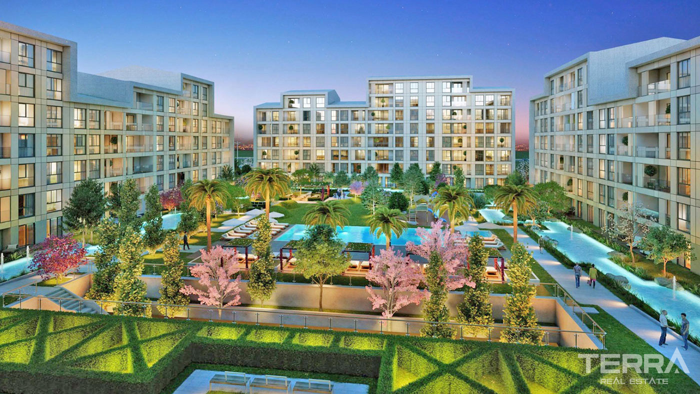 Istanbul Apartments Suitable for Investment in Muhit Sancaktepe - 53906