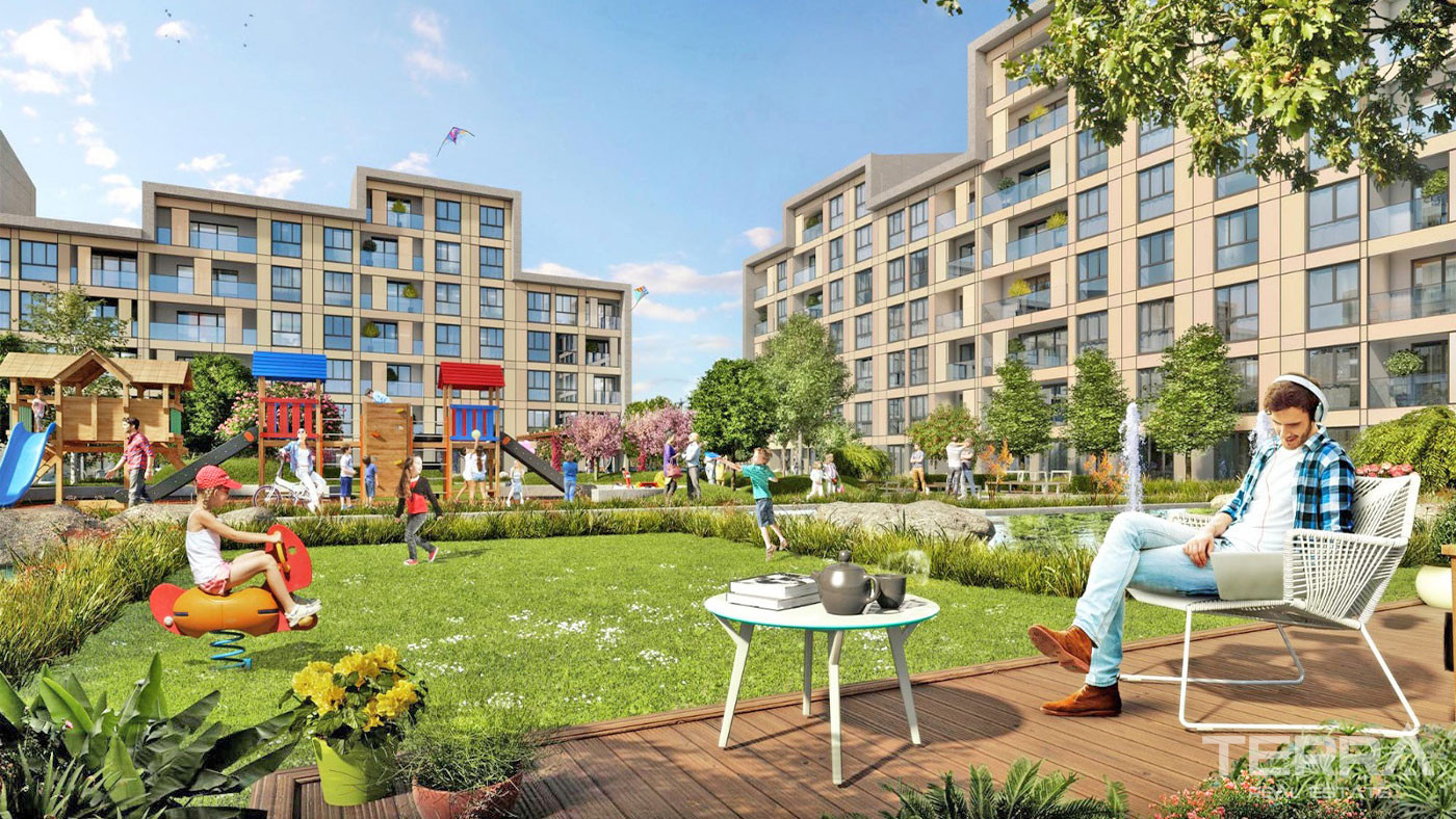 Istanbul Apartments Suitable for Investment in Muhit Sancaktepe - 53909