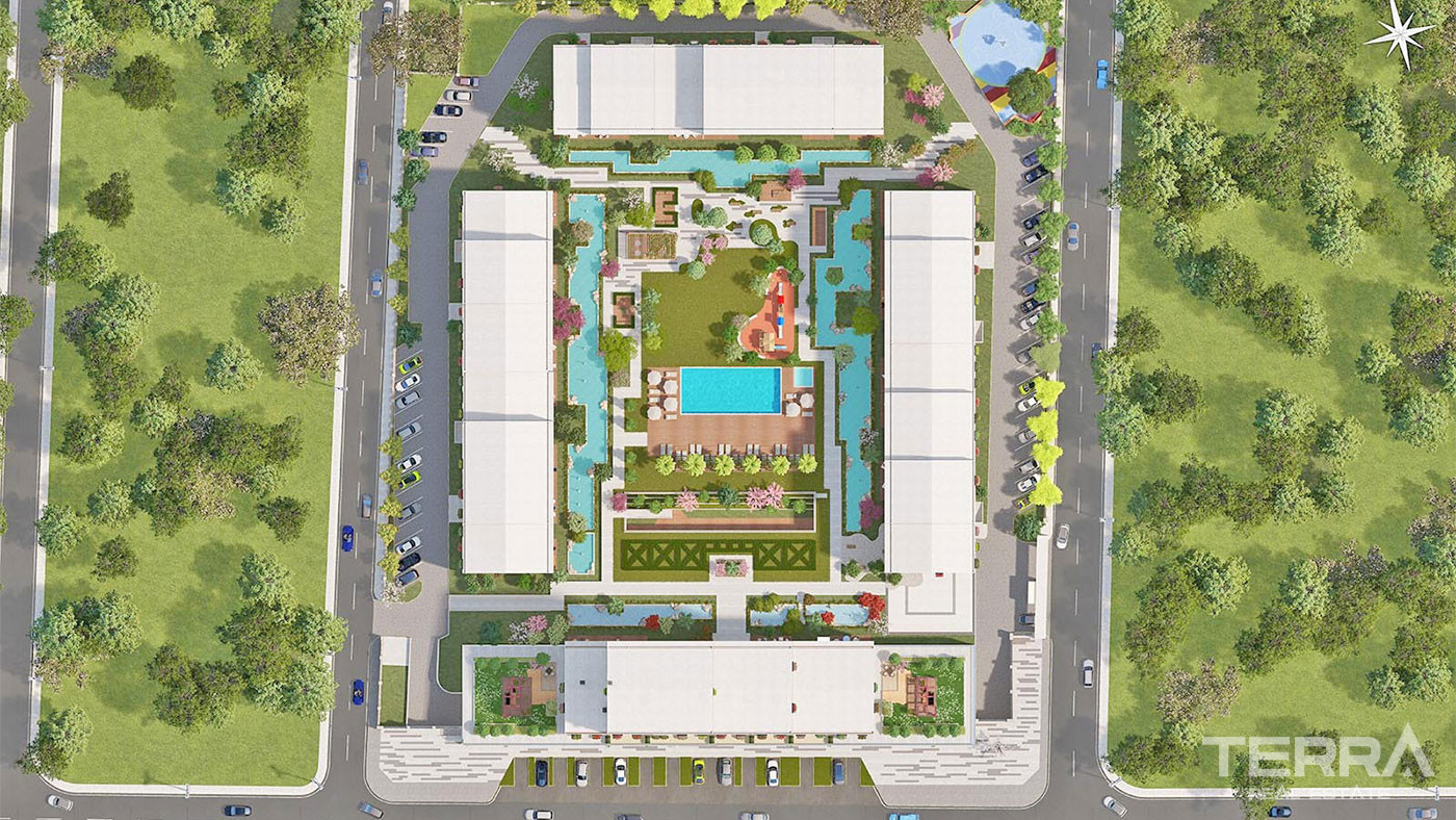 Istanbul Apartments Suitable for Investment in Muhit Sancaktepe - 53912