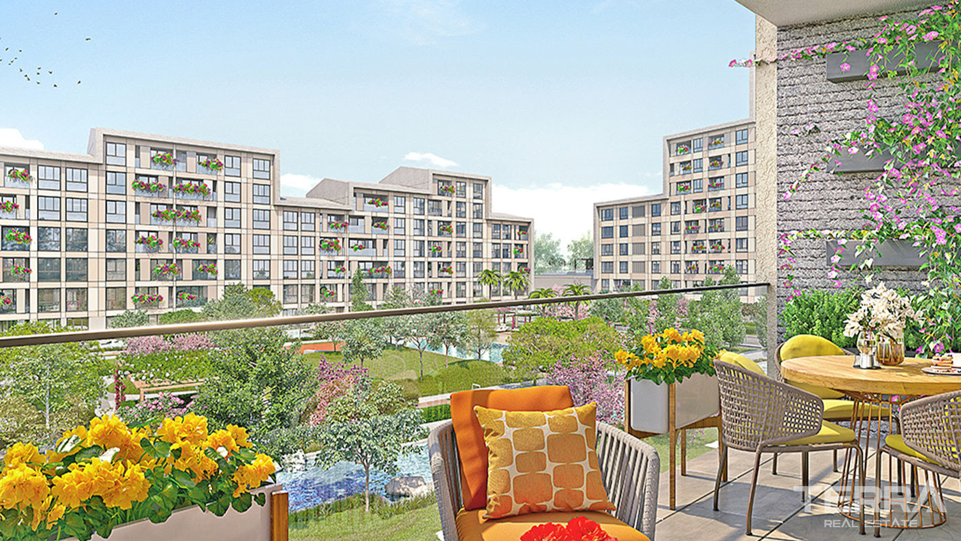 Istanbul Apartments Suitable for Investment in Muhit Sancaktepe - 53916