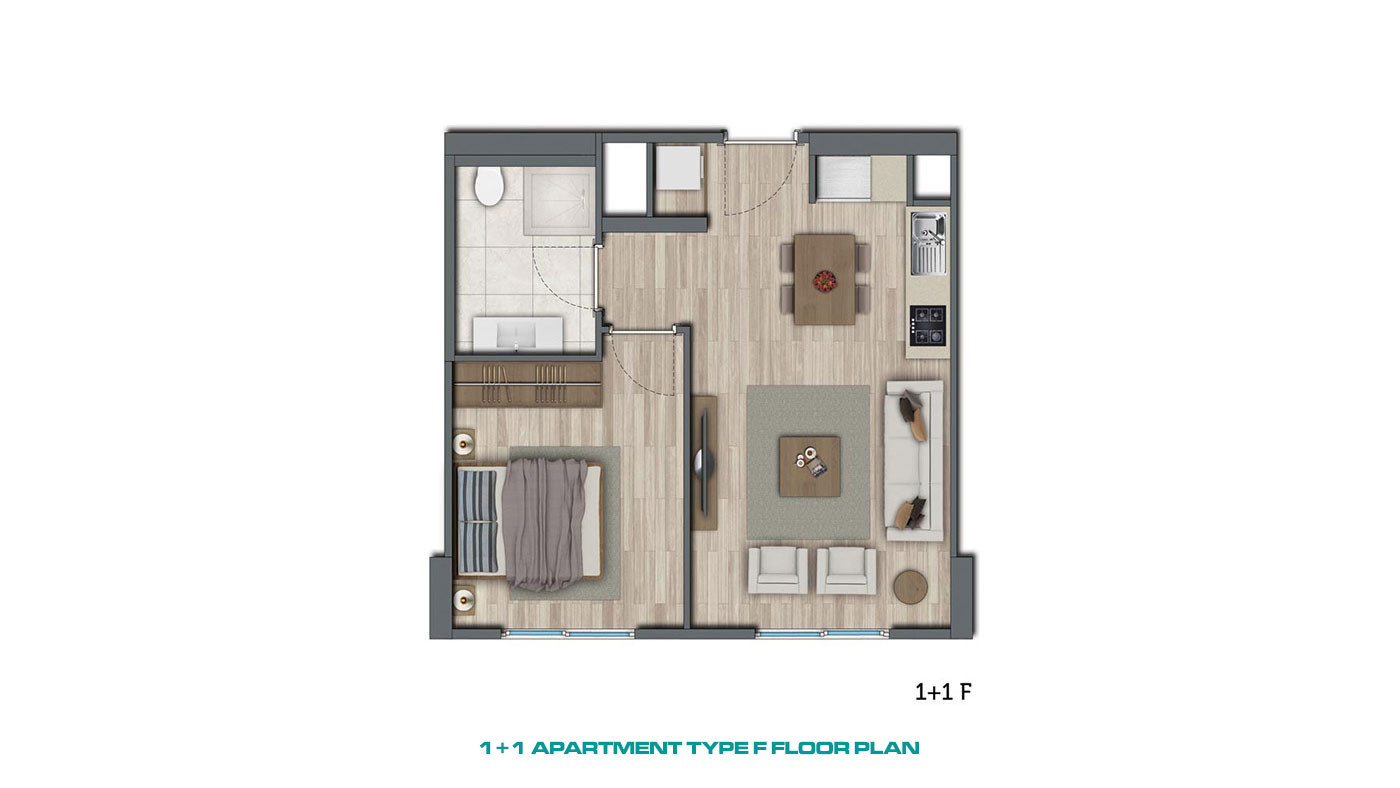 Istanbul Apartments Suitable for Investment in Muhit Sancaktepe - 53917