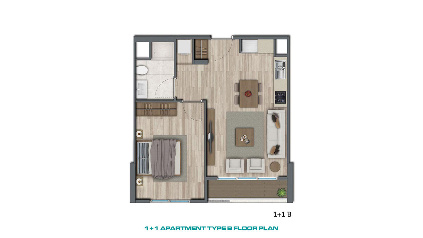 Istanbul Apartments Suitable for Investment in Muhit Sancaktepe - 53918