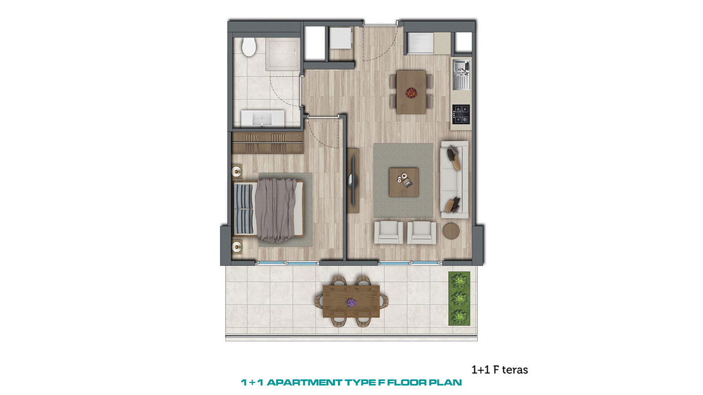 Istanbul Apartments Suitable for Investment in Muhit Sancaktepe - 53919