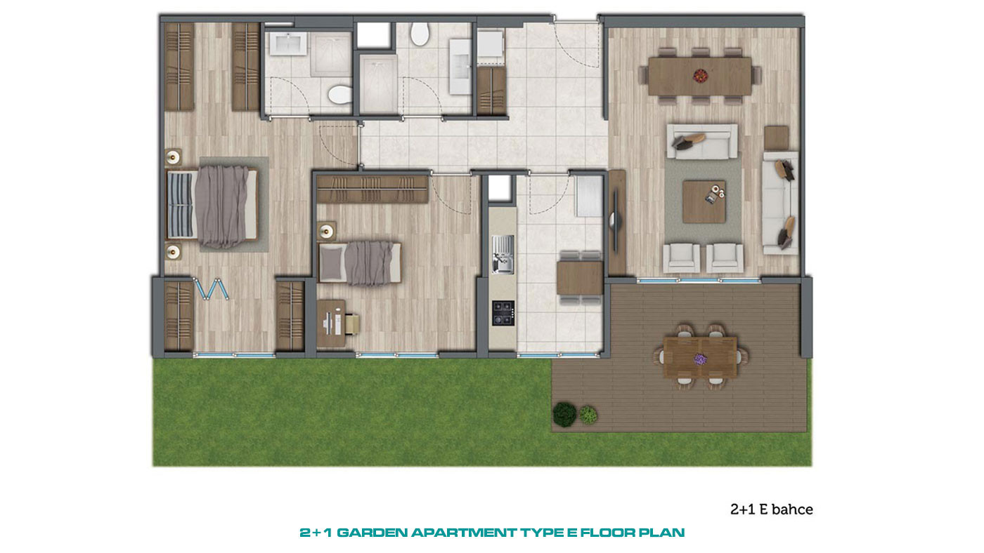 Istanbul Apartments Suitable for Investment in Muhit Sancaktepe - 53924