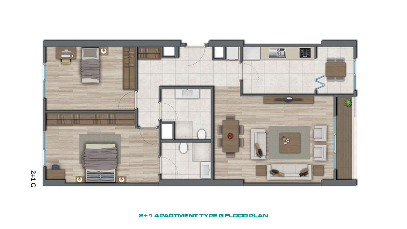 Istanbul Apartments Suitable for Investment in Muhit Sancaktepe - 53926