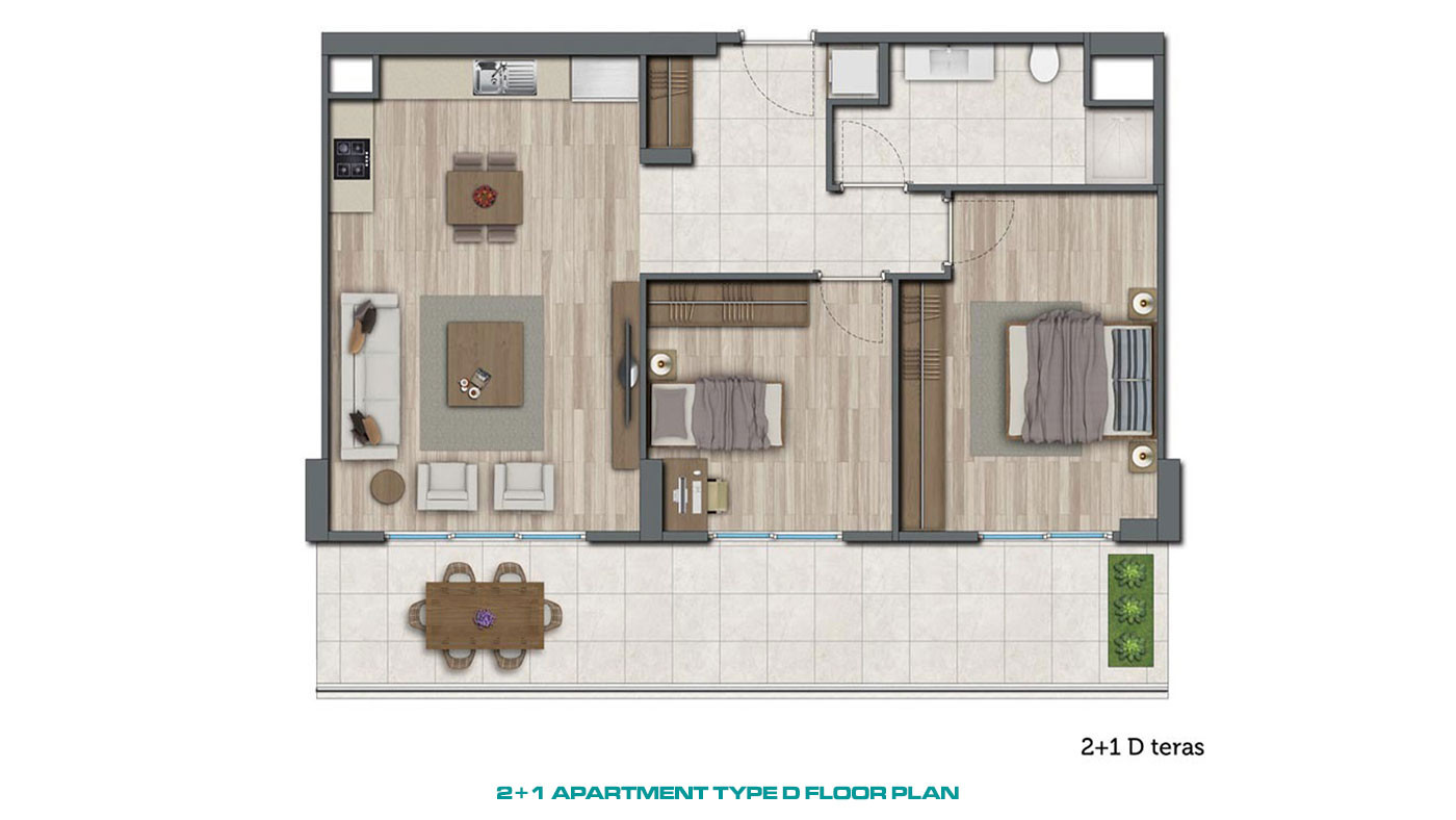 Istanbul Apartments Suitable for Investment in Muhit Sancaktepe - 53928