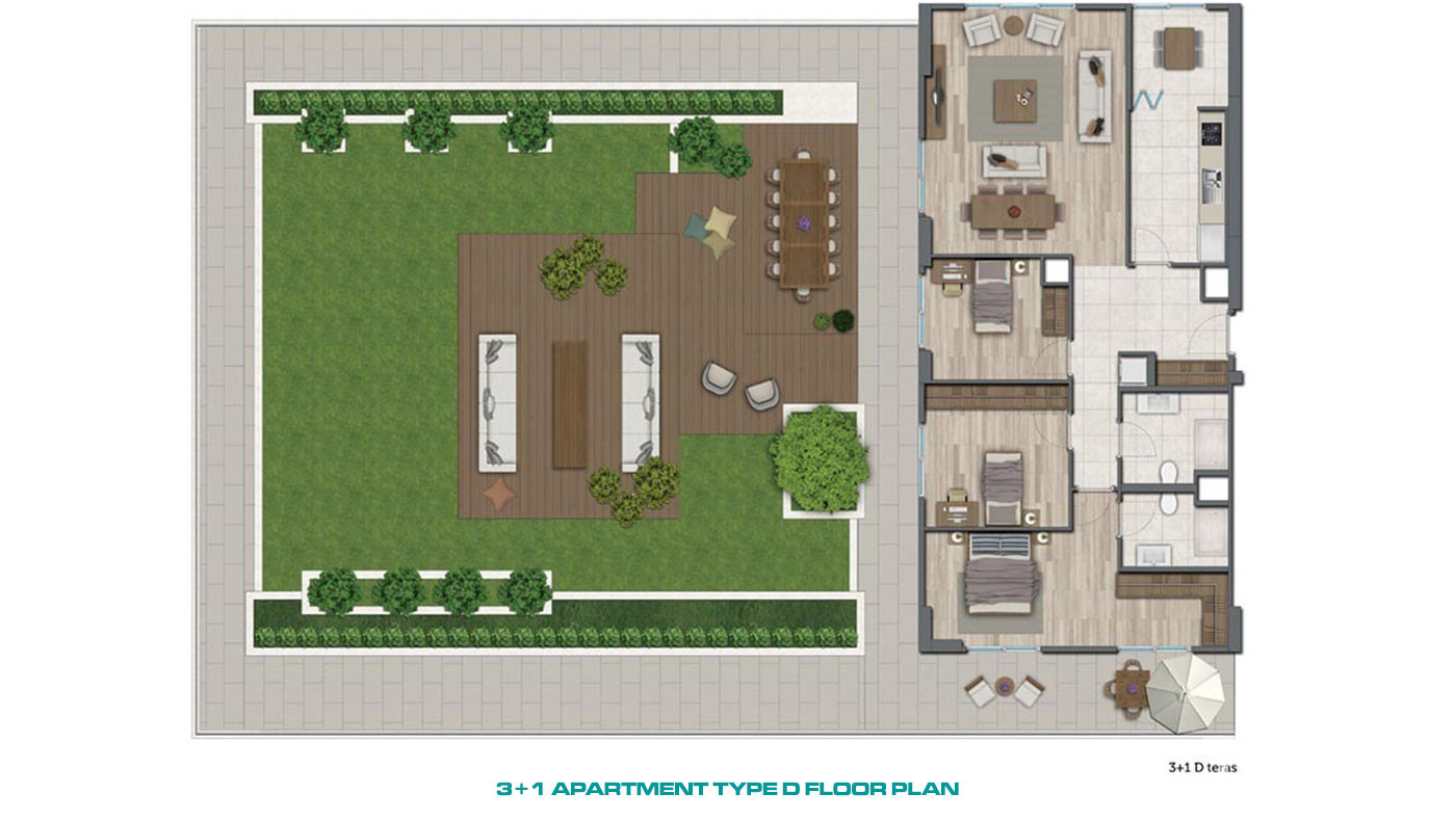 Istanbul Apartments Suitable for Investment in Muhit Sancaktepe - 53935
