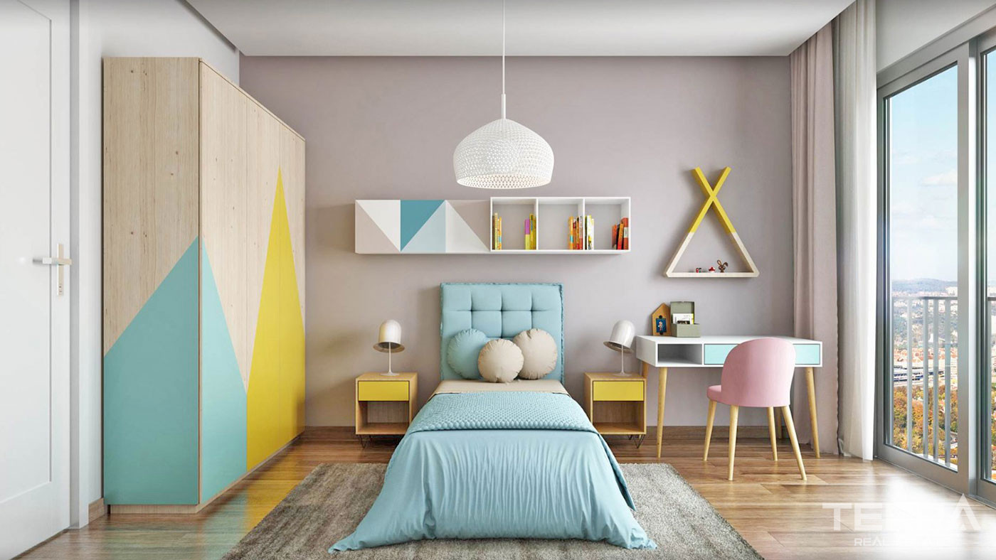 Istanbul Apartments Suitable for Investment in Muhit Sancaktepe - 53943