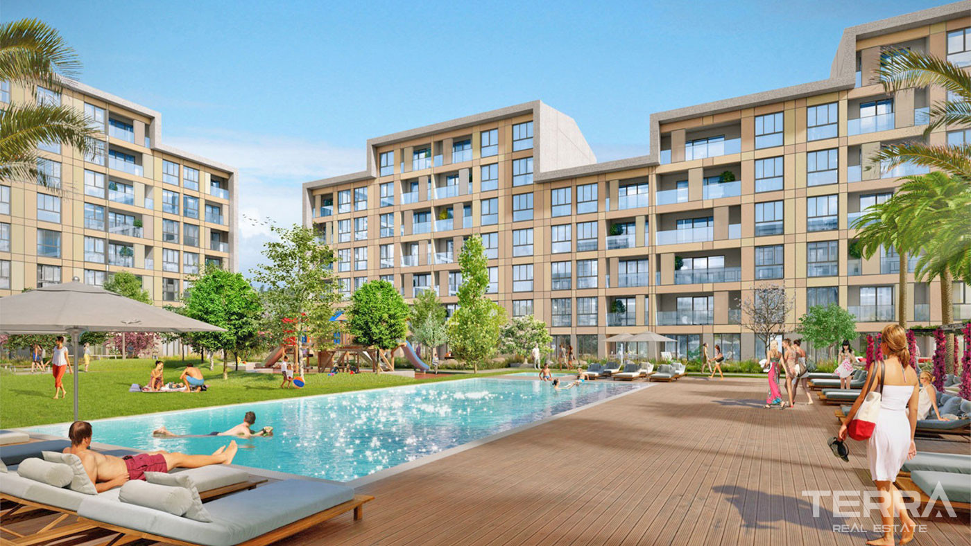 Istanbul Apartments Suitable for Investment in Muhit Sancaktepe - 53945
