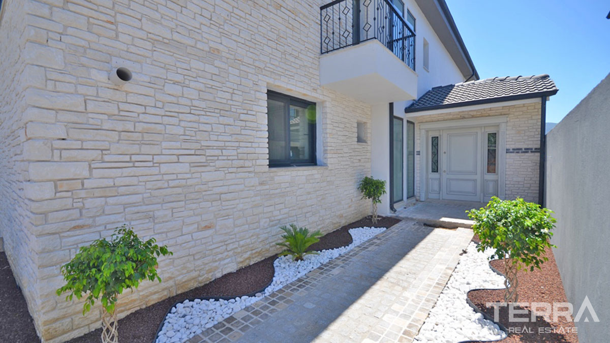 Newly Built Detached Villa in Fethiye Town Close to the Beach - 53959