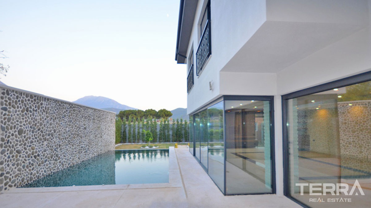 Newly Built Detached Villa in Fethiye Town Close to the Beach - 56965