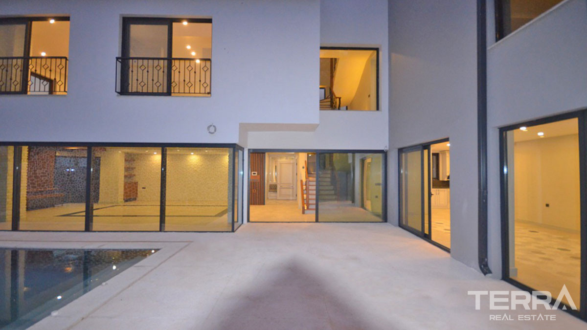 Newly Built Detached Villa in Fethiye Town Close to the Beach - 56968