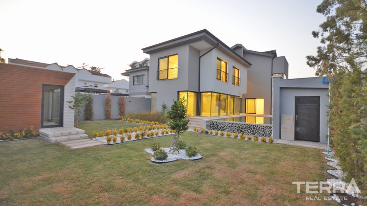 Newly Built Detached Villa in Fethiye Town Close to the Beach - 56970
