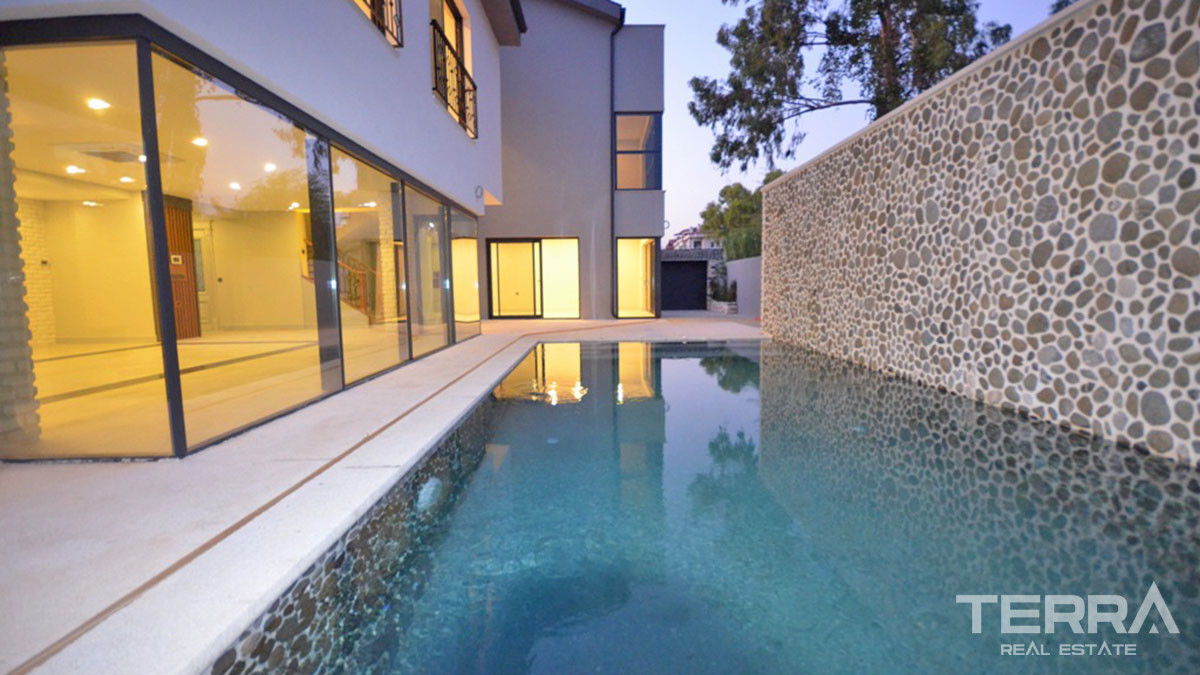 Newly Built Detached Villa in Fethiye Town Close to the Beach - 56971