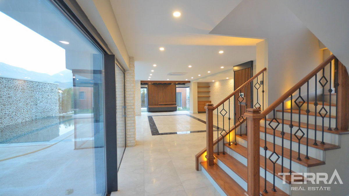 Newly Built Detached Villa in Fethiye Town Close to the Beach - 56979