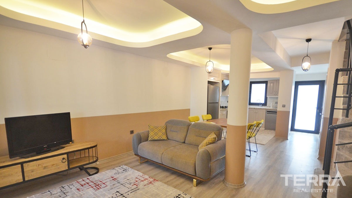 Semi-Detached Villa Within Walking Distance to the Sea in Fethiye - 54040