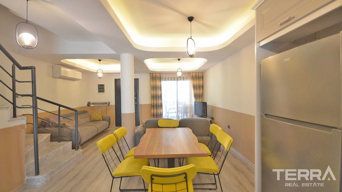 Semi-Detached Villa Within Walking Distance to the Sea in Fethiye - 54045