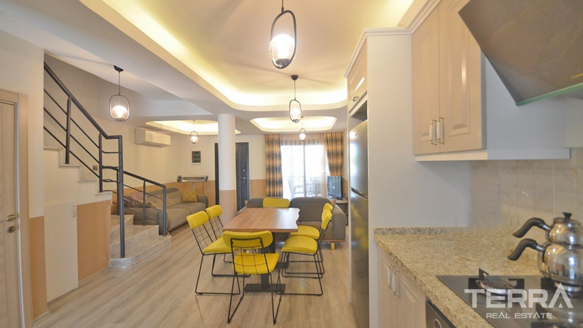 Semi-Detached Villa Within Walking Distance to the Sea in Fethiye - 54046