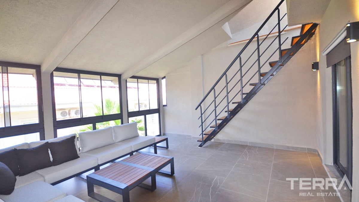 Semi-Detached Villa Within Walking Distance to the Sea in Fethiye - 54062