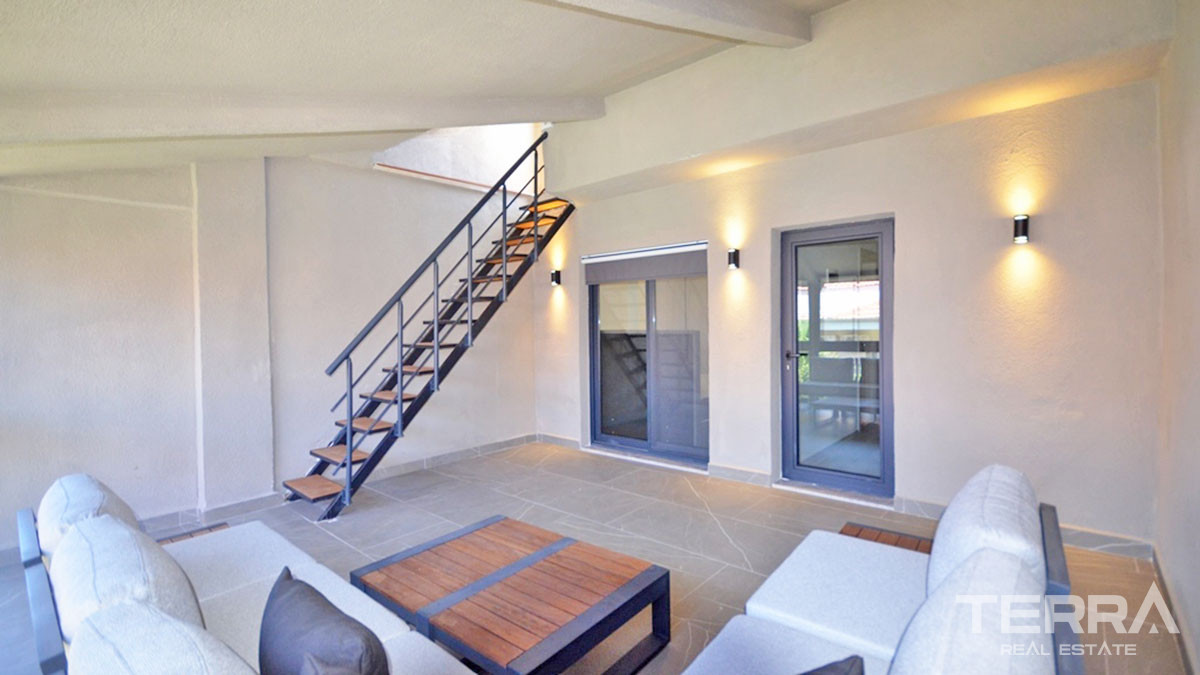 Semi-Detached Villa Within Walking Distance to the Sea in Fethiye - 54064