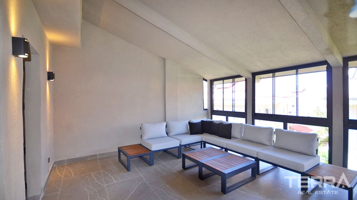 Semi-Detached Villa Within Walking Distance to the Sea in Fethiye - 54065