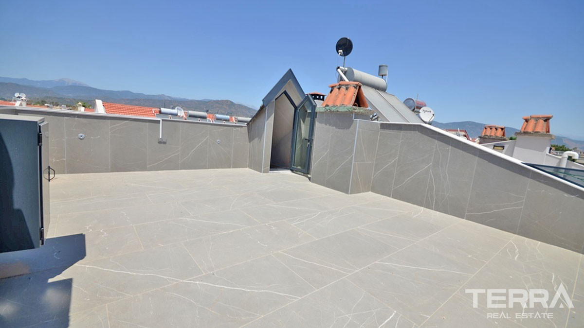 Semi-Detached Villa Within Walking Distance to the Sea in Fethiye - 54069