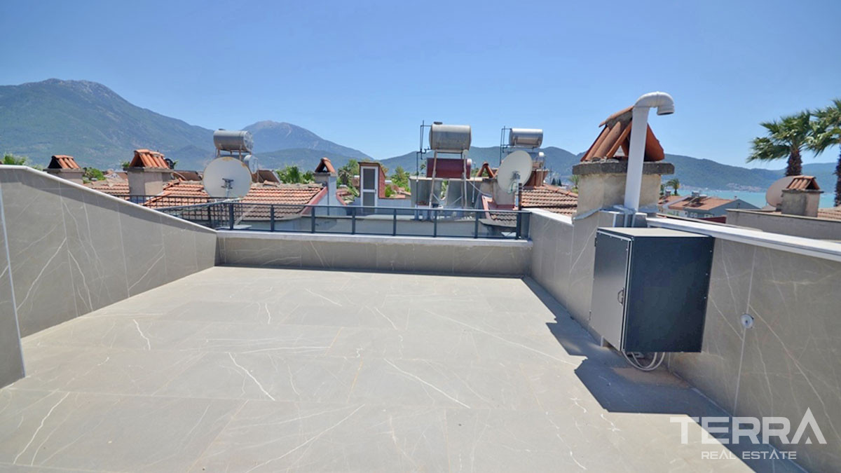 Semi-Detached Villa Within Walking Distance to the Sea in Fethiye - 54070