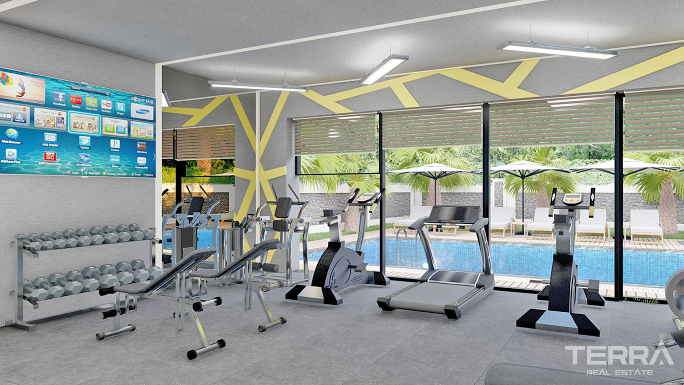 Apartments in a Luxury Complex with Amenities in Alanya Kestel - 54133