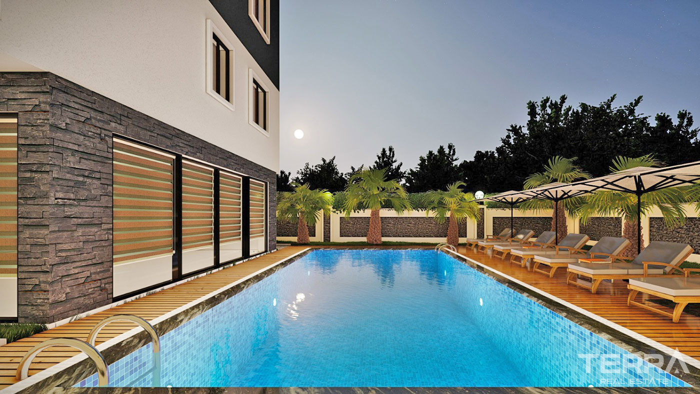 Apartments in a Luxury Complex with Amenities in Alanya Kestel - 54140