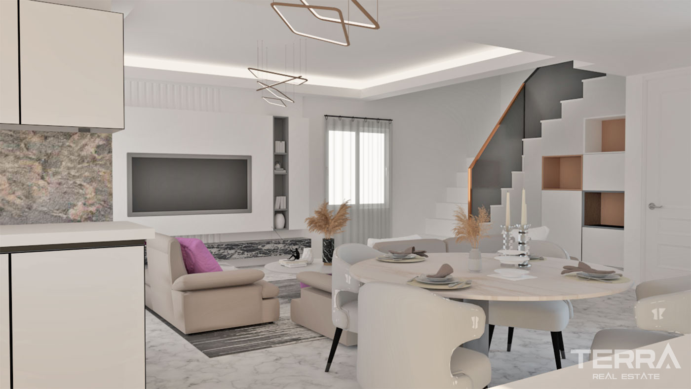 Apartments in a Luxury Complex with Amenities in Alanya Kestel - 54143