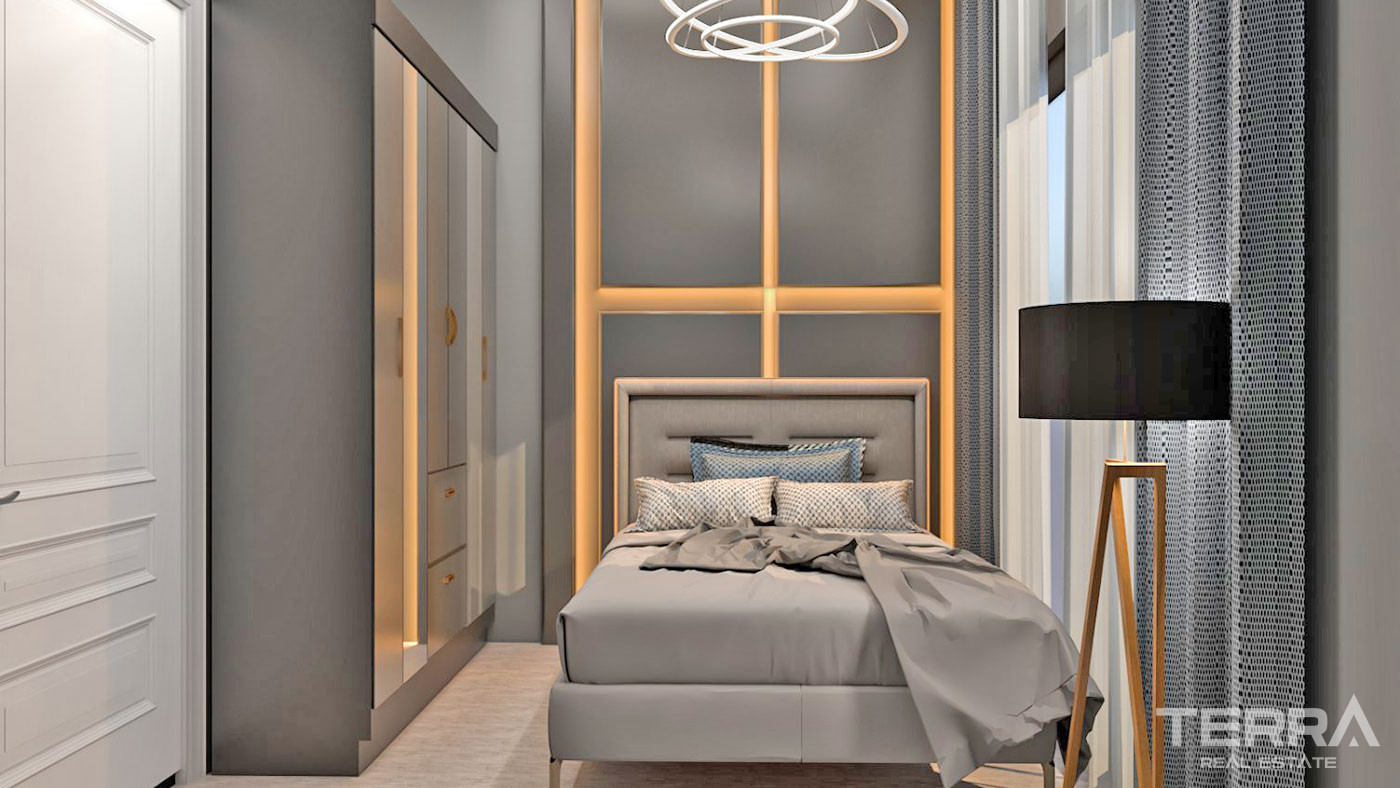 Apartments in a Luxury Complex with Amenities in Alanya Kestel - 54146