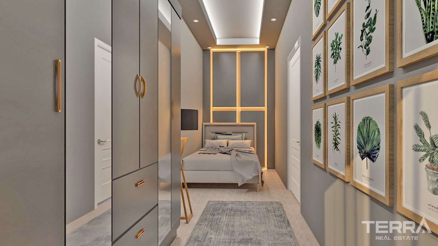 Apartments in a Luxury Complex with Amenities in Alanya Kestel - 54148