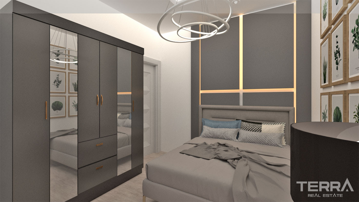 Apartments in a Luxury Complex with Amenities in Alanya Kestel - 54151