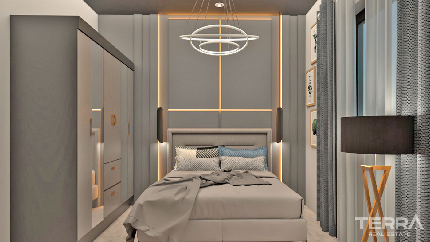 Apartments in a Luxury Complex with Amenities in Alanya Kestel - 54154