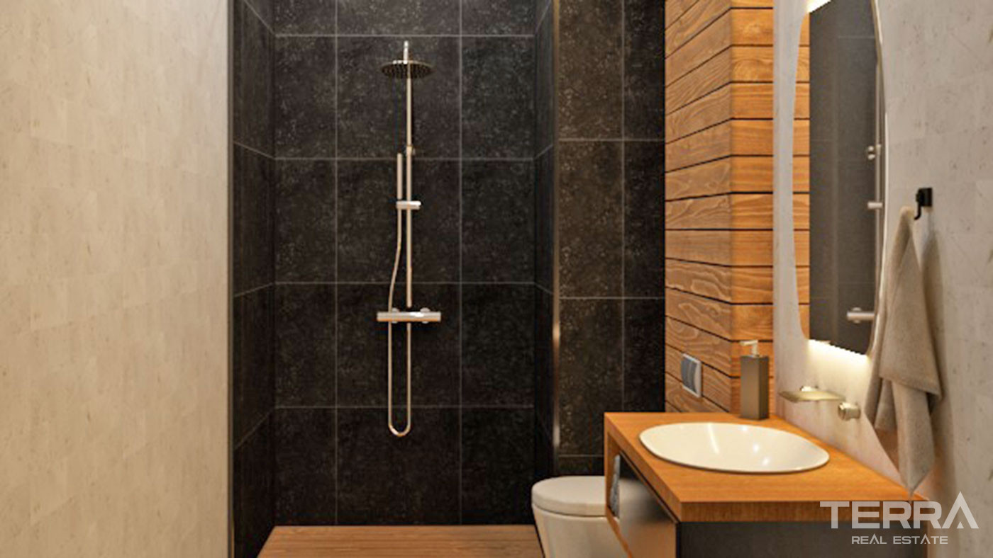 Apartments in a Luxury Complex with Amenities in Alanya Kestel - 54155