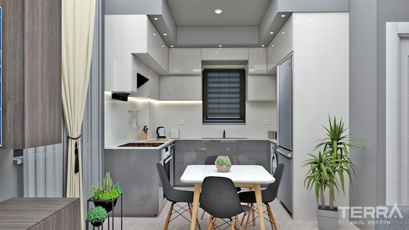 Apartments in a Luxury Complex with Amenities in Alanya Kestel - 54157