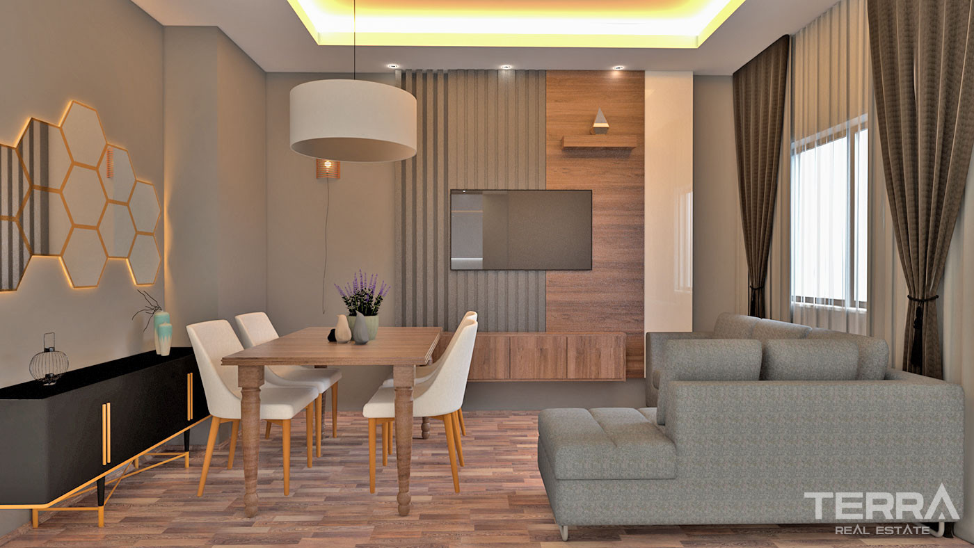 Apartments in a Luxury Complex with Amenities in Alanya Kestel - 54160