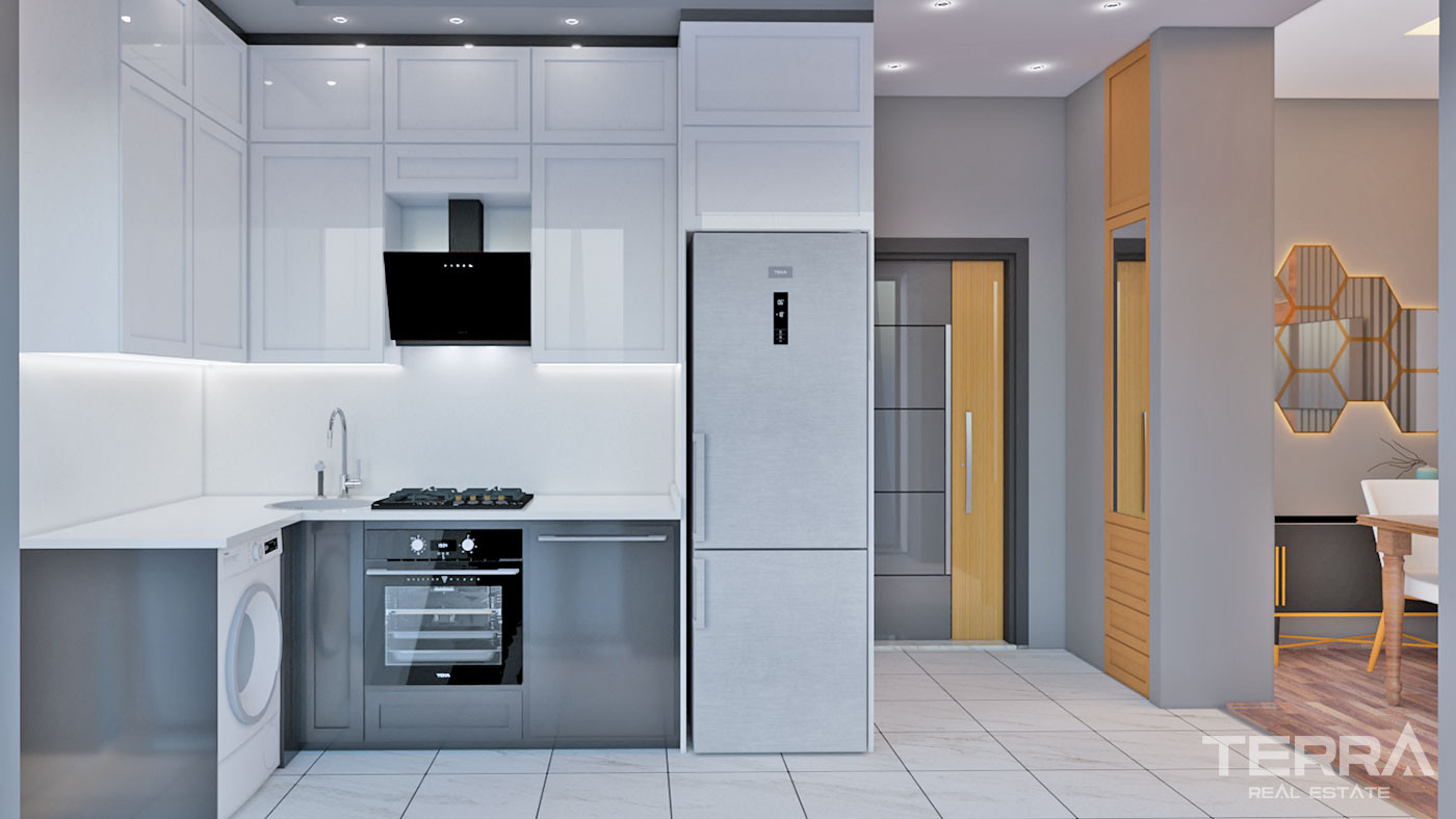 Apartments in a Luxury Complex with Amenities in Alanya Kestel - 54161