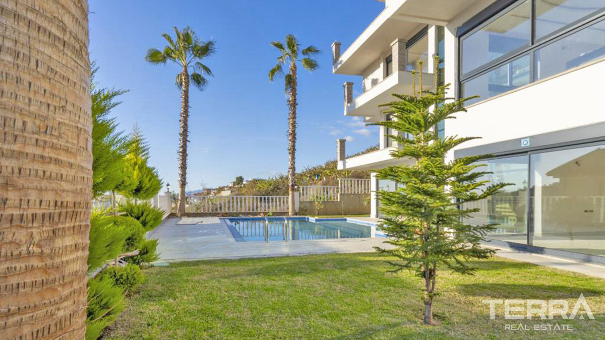 Large Detached Sea View Villas with Swimming Pool in Alanya Kargıcak - 54255