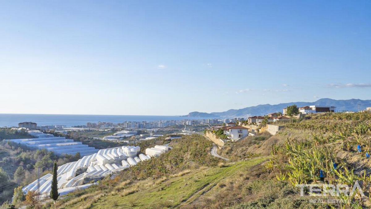 Large Detached Sea View Villas with Swimming Pool in Alanya Kargıcak - 54268