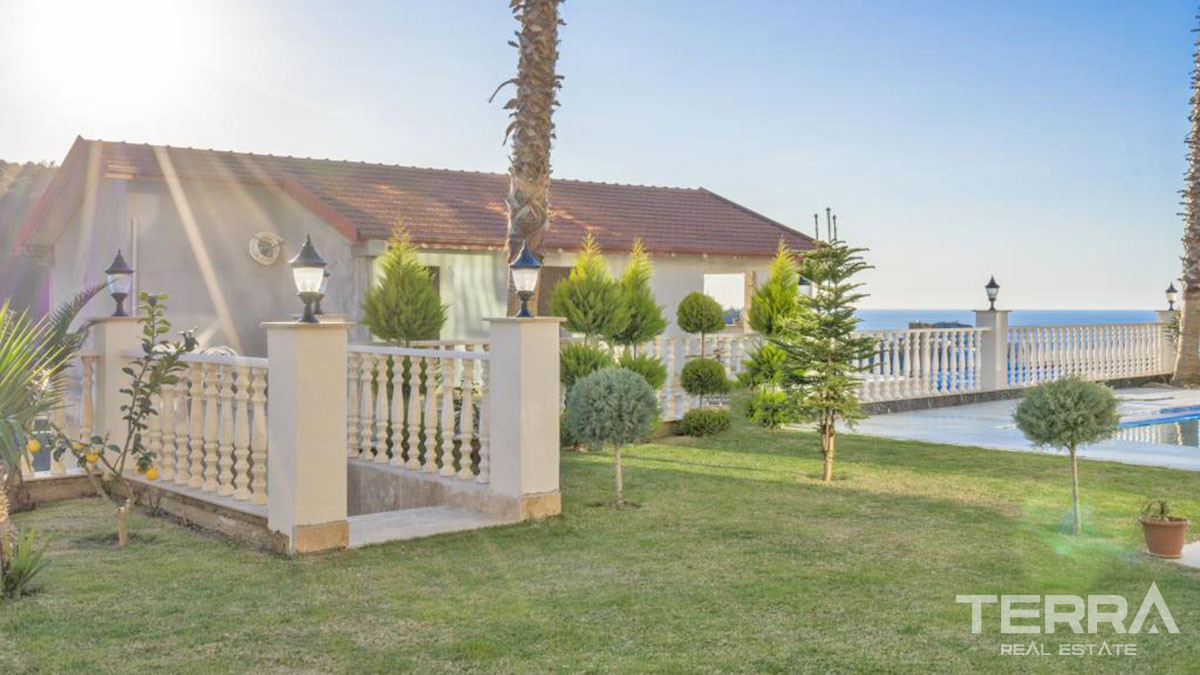 Large Detached Sea View Villas with Swimming Pool in Alanya Kargıcak - 54275